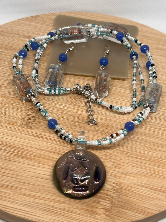 Parure bijoux fantaisie 2 pièces femme Beverly
